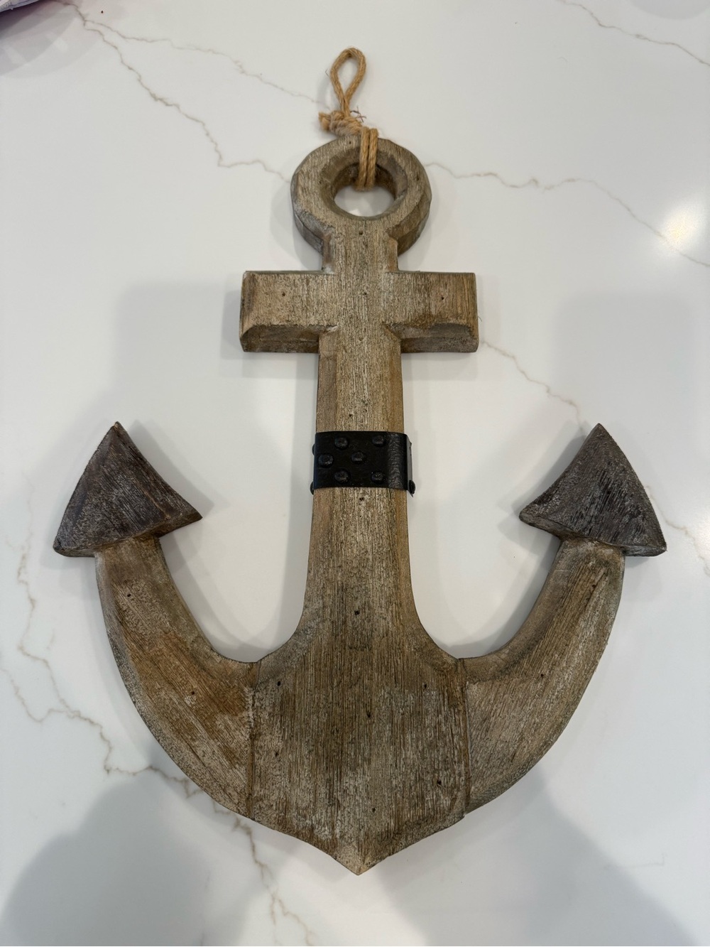 NWT wooden anchor wall decal